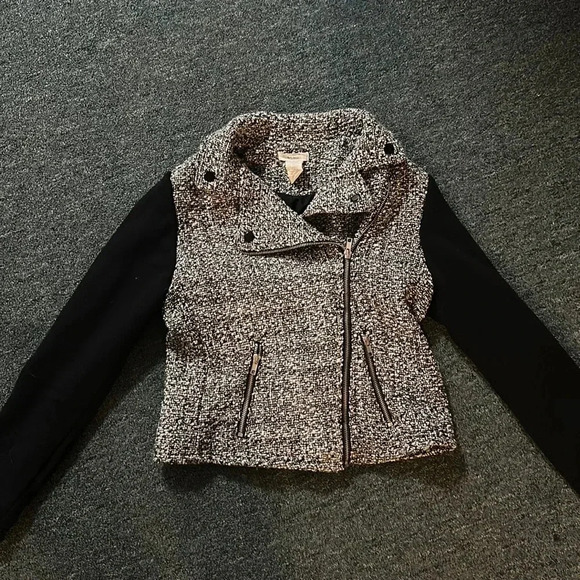 bcnu Jackets & Blazers - Preppy tweed wool blend coat